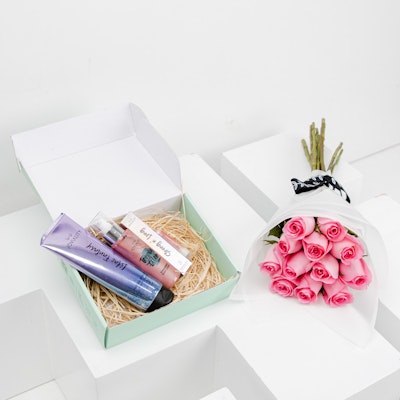 Joviality Skin Bundle with Pink Roses