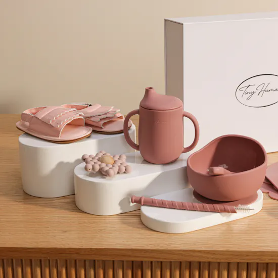 Tiny Humans Newborn Feeding Girl’s Gift Set