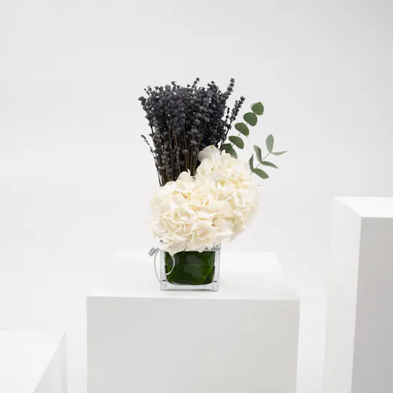 Beauty Lavender | Glass Vase