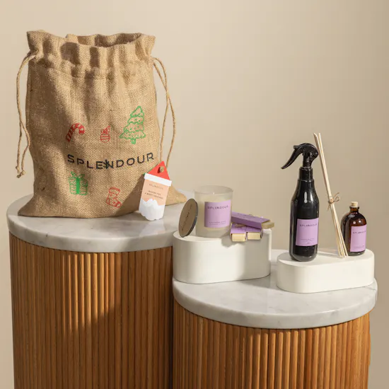 Splendour Lavender Santa's Bag