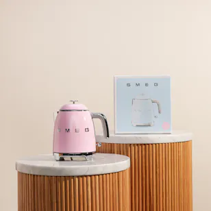 Smeg 50's Style Electric Mini Pink Kettle