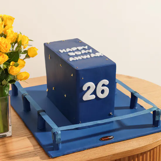 BreadTalk Personalized Fireworks Cake | Moments to Keep Flower Vase