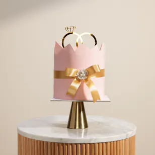 Floward Engagement Bouquet Cake