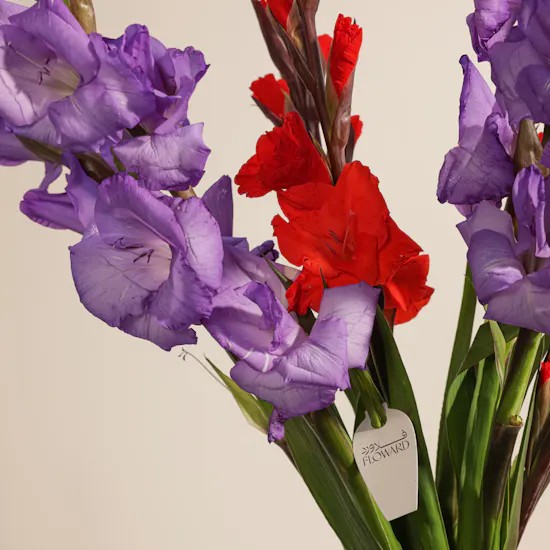 Royal Scarlet Flower Vase