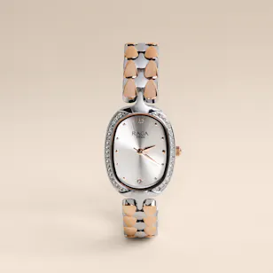 Titan Raga Showstopper Two-toned Strap Watch for Women Titan Raga Showstopper Two-toned Strap Watch for Women
