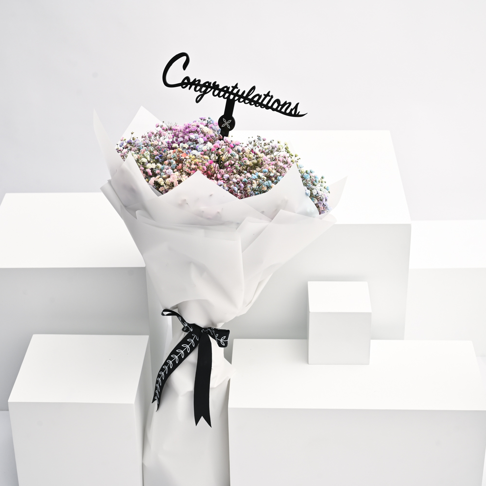 باقة التخرج الملونة