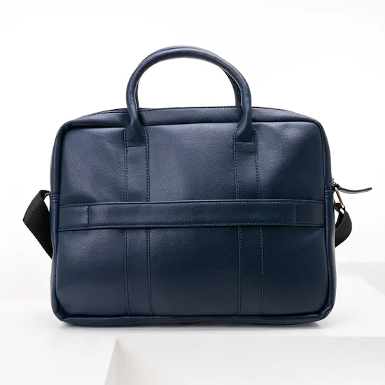 Swiss Military Brunoe Navy Briefcase