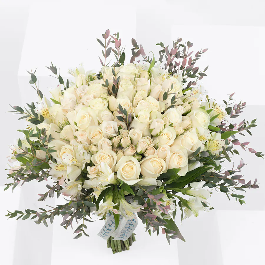 White Bridal Bouquet 3