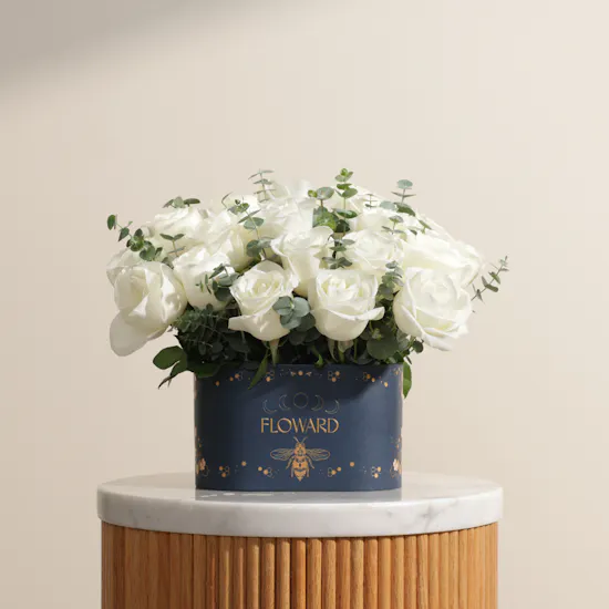 Soft Whisper Roses Box