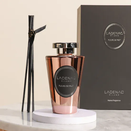 Ladenac Urban Senses Fleur de Fruit Rosé Gold Reed Diffuser | 180 ml