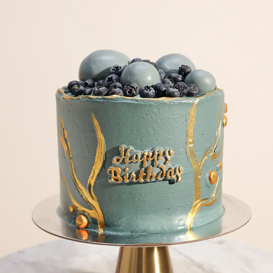 Floward Golden Elegance Birthday Cake