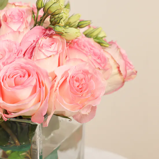 Levo Gold Minibar Chocolate Tray | Cheerful Flowers Vase
