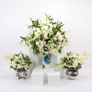 White Flowers Set White Flowers Set