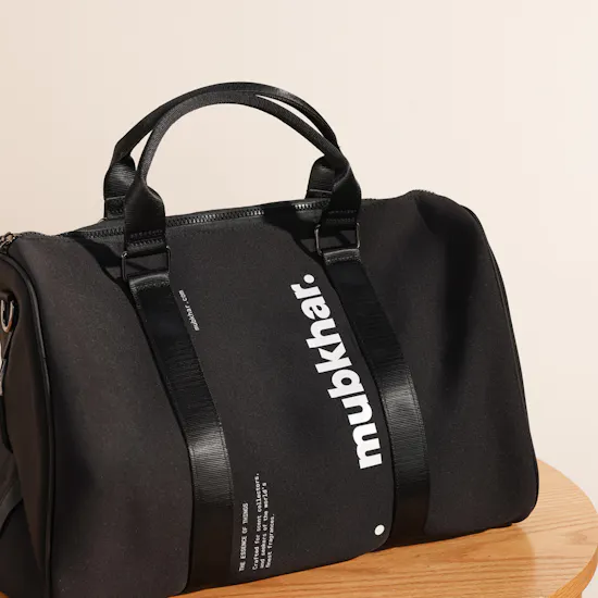 Mubkhar Black Bag for Men