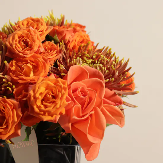 Autumn Grace Flowers Vase