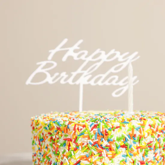 Nomad Mini Happy Birthday Cake