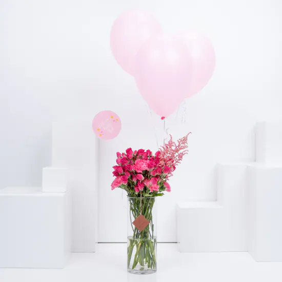 Welcome Girl | Cylinder Vase