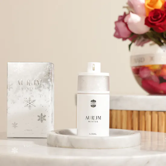 Ajmal Aurum Winter Unisex EDP | Pulse of Love Flowers