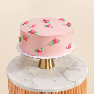 Opera Rose Cake 