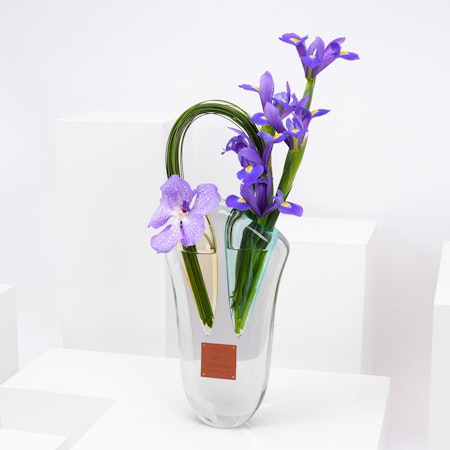 Delicate Purple | Glass Vase