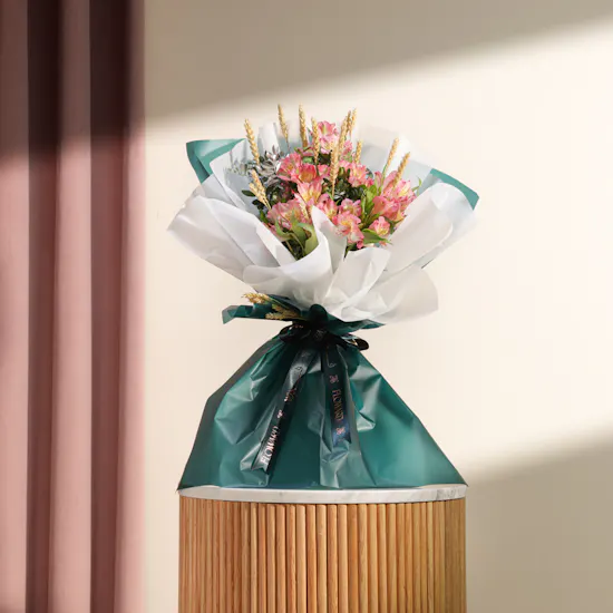 Royal Pink Alstroemeria Bouquet
