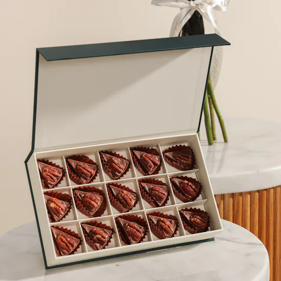 Floward Pecan Salted Caramel Small Chocolate Box | Happiness Flowers