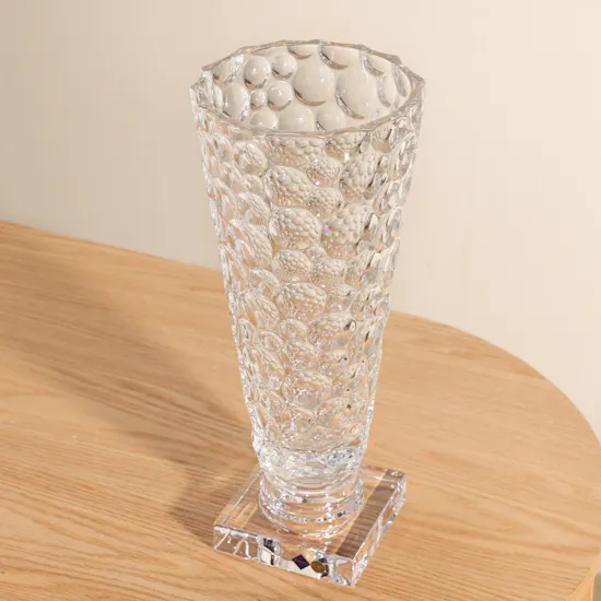 Bohemia Lisboa Footed Crystal Vase