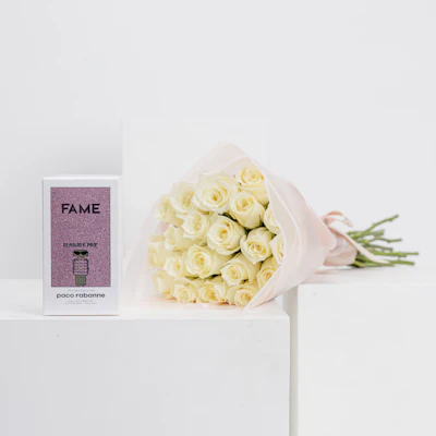 Paco Rabanne Fame Blooming Pink 80ml | White Bouquet Paco Rabanne Fame Blooming Pink 80ml | White Bouquet