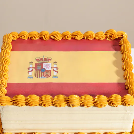 Floward Spain Flag Cake