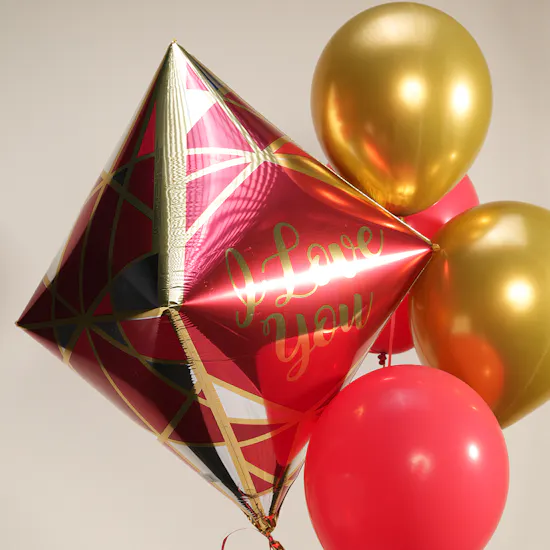 Floward I love You Balloons Set