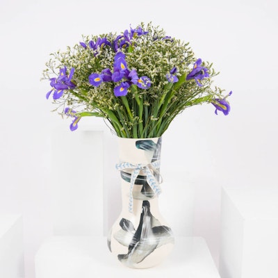 Enchanting Iris Vase