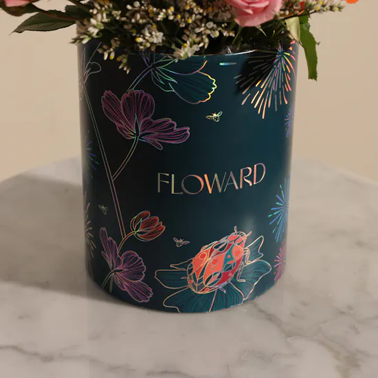 New Year's Enchanting Baby Rose Box