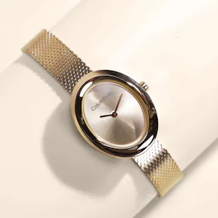 Calvin Klein Contoured Bezel Oval Dial Women's Watch Calvin Klein Contoured Bezel Oval Dial Women's Watch