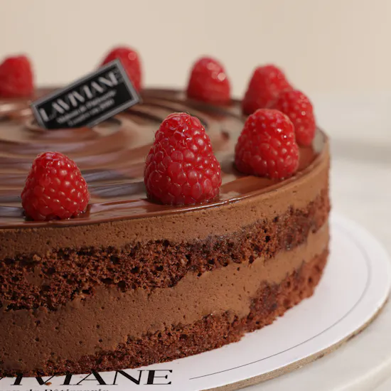 Laviviane Chocolate Mousse Cake | Softly Radiant Flowers