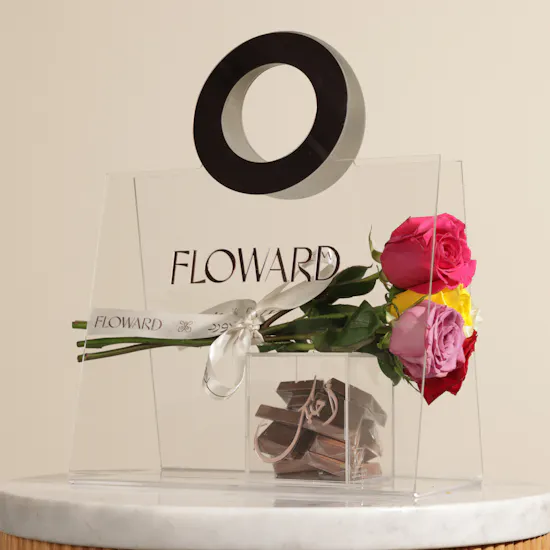 Floward Sweet Dream Roses Bag
