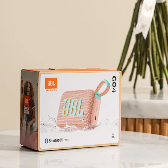 JBL Go4 Bluetooth Portable Speaker | Birthday Girl Flowers and Balloon