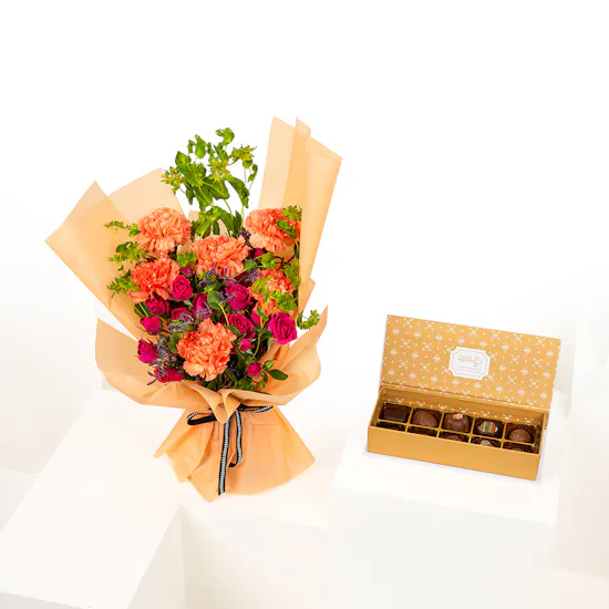 Linne Omani Flavours Chocolate Box | Flowers Bouquet