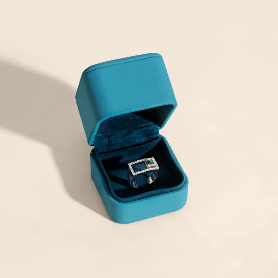 Floward Virelle Silver Men's Ring | Size 8