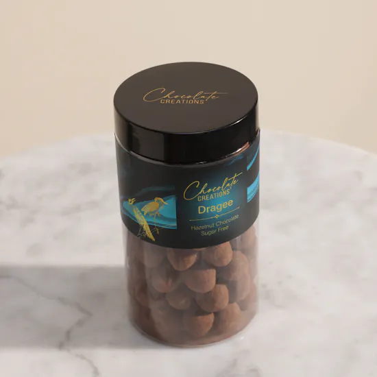 Chocolate Creations Hazelnut Chocolate Sugar Free Dragee | 250g