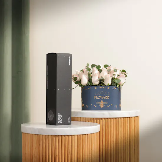 Mubkhar Nordic Frost Reed Diffuser | Soft Flowers