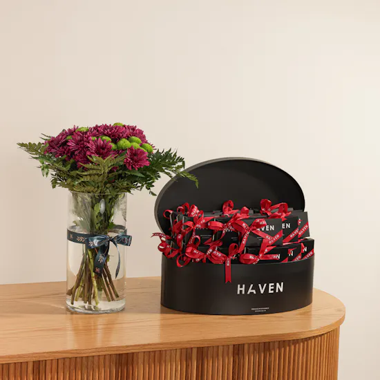 Haven Chocolate Chocolates Large Oval Box | Meaningful Moments Flowers