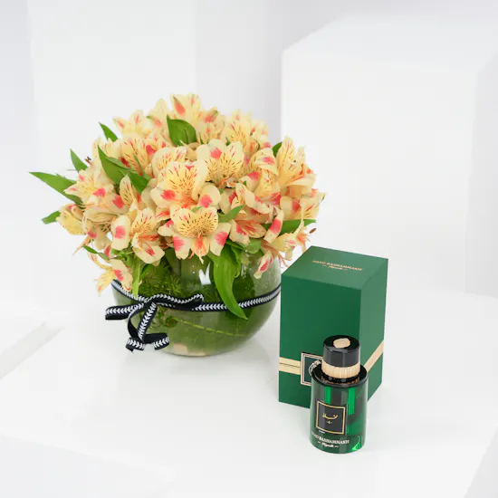 Saad Bashamakh 1\4 Tolah Dehn Mokhalt | Alstroemeria