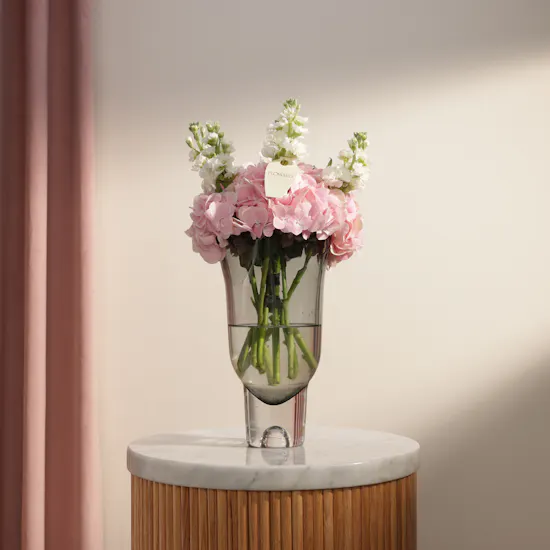 Pink Cloud Flower Vase
