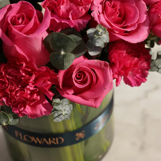 Velvet Touch Flower Vase