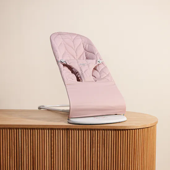 BabyBjorn Pink Bouncer Bliss Cotton Petal Quilt