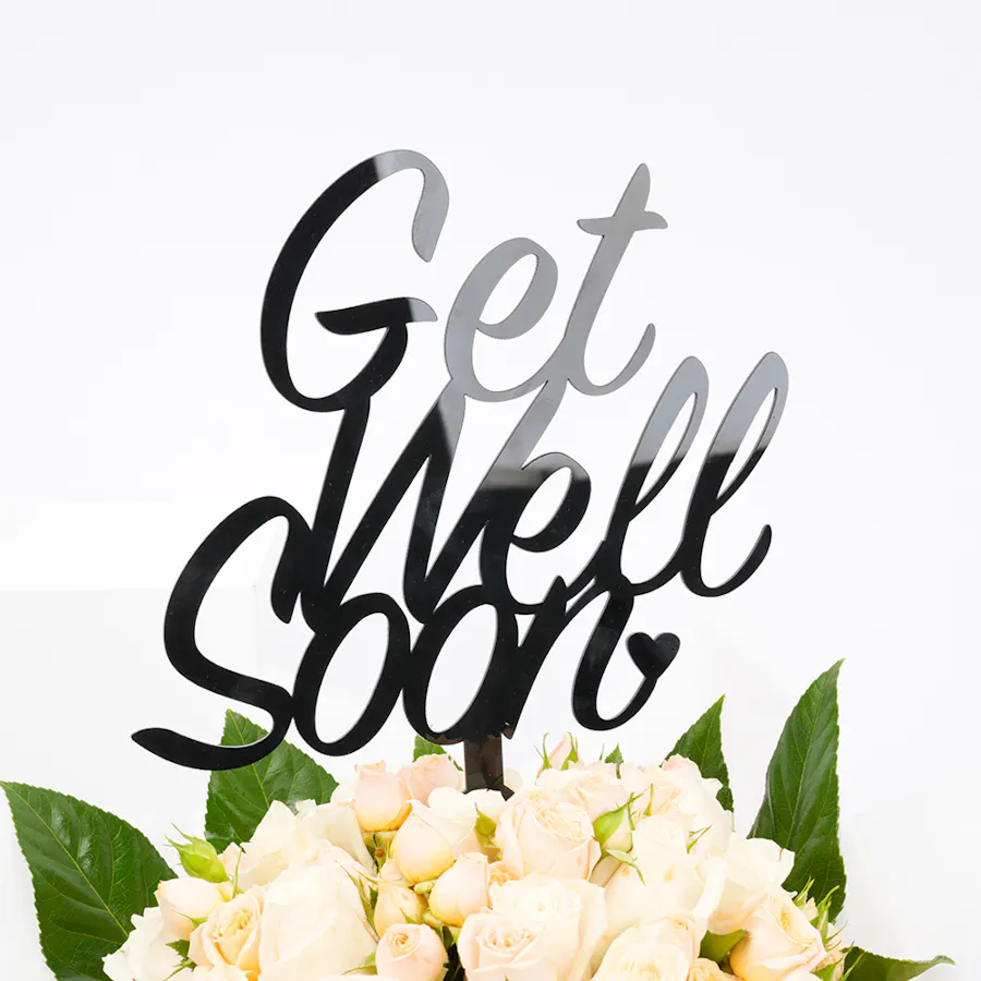 White Wellness Roses | White Wrap  3