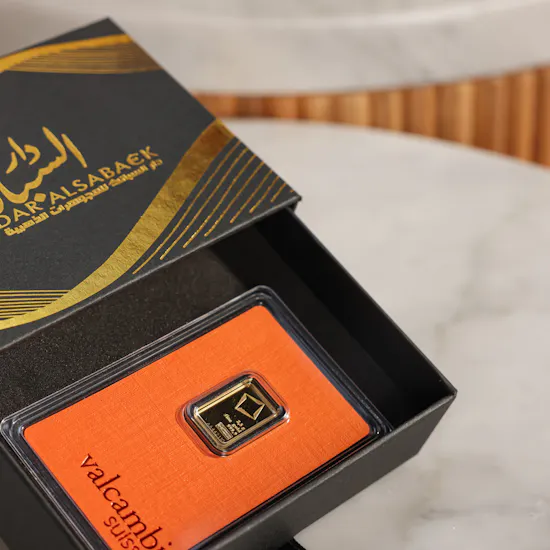 سبيكة ذهب 2.5 جرام من دار السبائك | باقة المائة زهرة