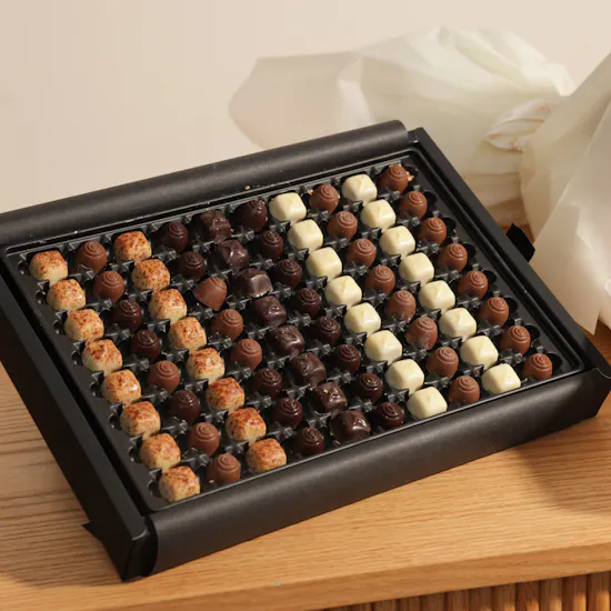 Anoosh Petite Chocolate Box | Dazzling Flowers Bouquet