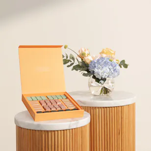 Patchi Luxurious Chocolate Box | Lush Flower Vase