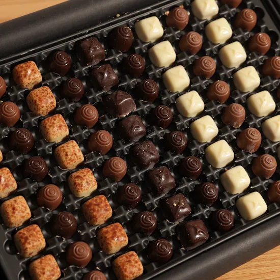 Anoosh Petite Chocolate Box | Dazzling Flowers Bouquet